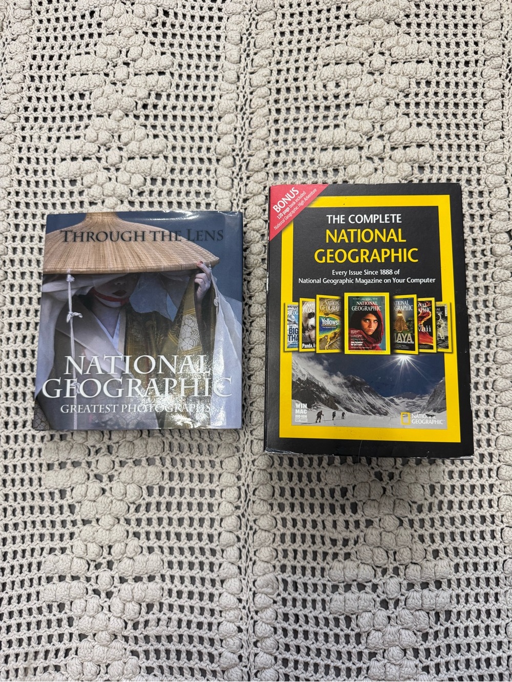 National Geographic Bundle: Through The Lens Hardcover Book & Complete DVD Colle
